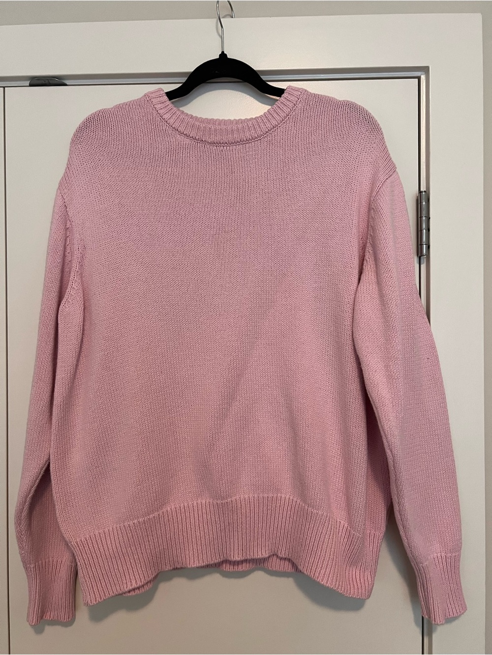 Glassons Oversized 100% Cotton Pink Crewneck Sweater